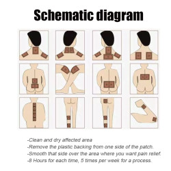 Plaster ziołowy - moksa - piołun