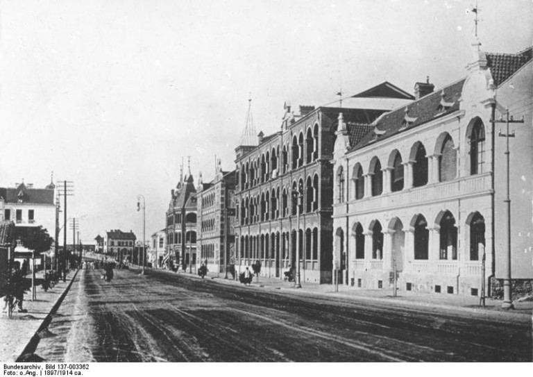 China, Tsingtau, Prinz Heinrich Strasse Tsingtao