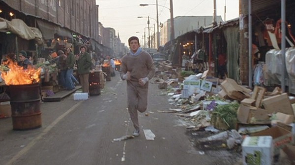 Bieg bokserski być jak Rocky Balboa