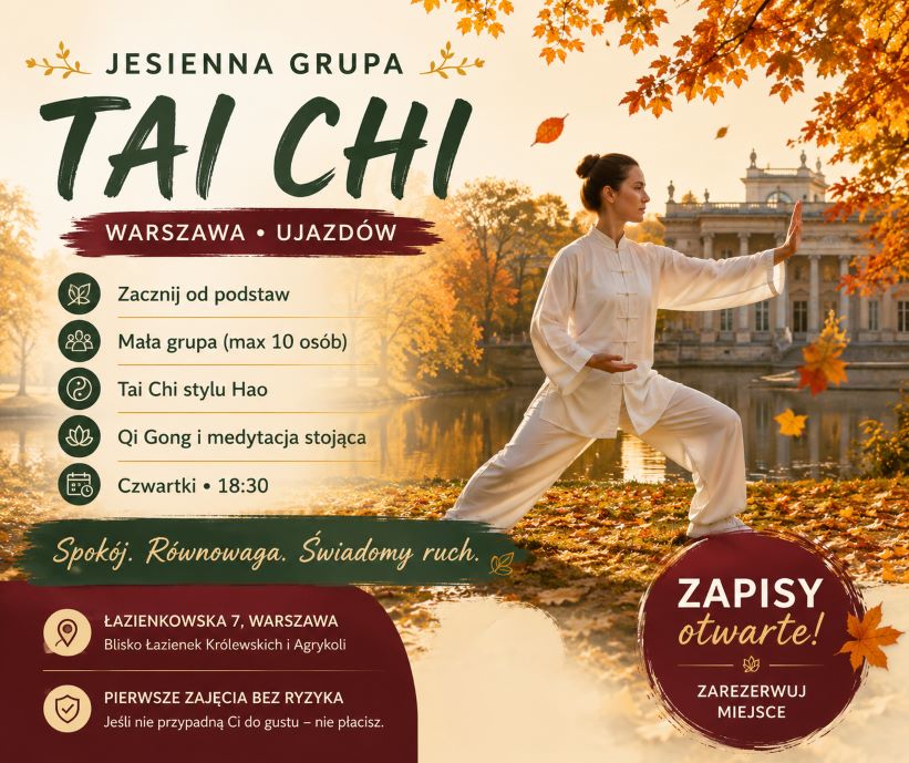 Gdzie ćwiczyć Tai Chi w Warszawie